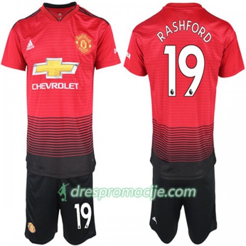 Manchester United Dres Marcus Rashford 19 Dječji Domaći 2018/19 Kratkih Rukava Manchester United Dres Marcus Rashford 19 Dječji Domaći 2018/19 Kratkih Rukava